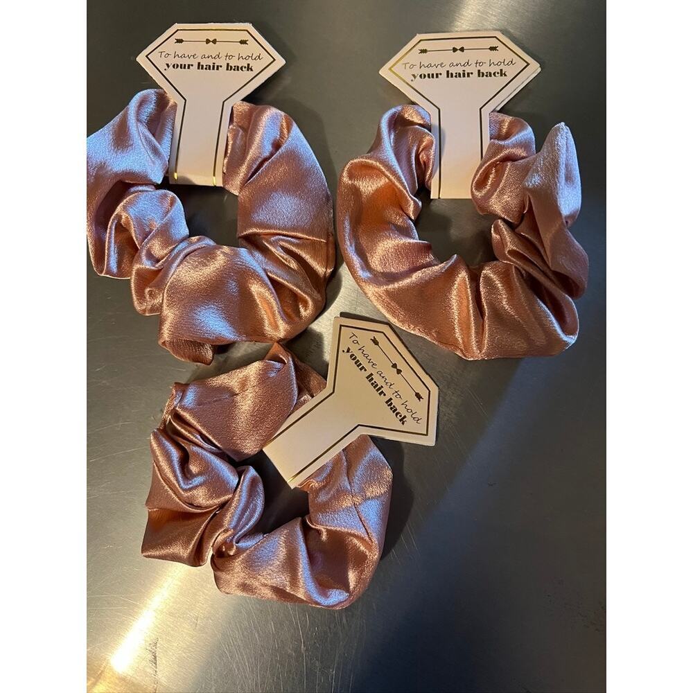 Bridesmaid Hair Scrunchies